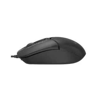 A4tech FSTYLER optische Büromaus, USB-C USB-A, schwarz