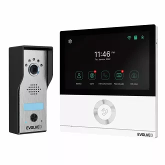 EVOLVEO DoorPhone AHD7, Home WiFi Videophone Set mit Tor- oder Türsteuerung weißer Monitor EVOLVEO DoorPhone AHD7, Home WiFi Videophone Set mit Tor- oder Türsteuerung weißer Monitor