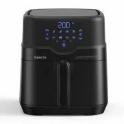 Salente HotAir, 2in1 Heißluftfritteuse, 4, 3 l, schwarz