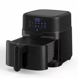 Salente HotAir, 2in1 Heißluftfritteuse, 4, 3 l, schwarz