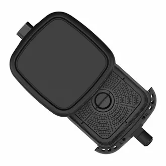 Salente HotAir, 2in1 Heißluftfritteuse, 4, 3 l, schwarz