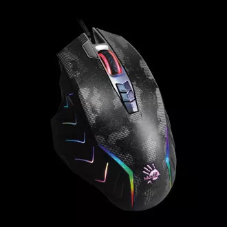 A4tech Bloody Mouse J95S Aktivierte, hintergrundbeleuchtete Gaming-Maus, 8000 DPI, USB, Schwarz
