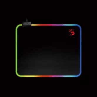 A4tech Blutiges Mauspad MP-45N, Größe. L (450×400mm), RGB, Schwarz A4tech Blutiges Mauspad MP-45N, Größe. L (450×400mm), RGB, Schwarz