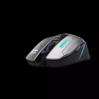 A4tech Bloody Mouse W60 Max Activated, hintergrundbeleuchtete Gaming-Maus, 12000 DPI, USB, Grau