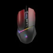 A4tech Bloody Mouse W60 Max Activated, hintergrundbeleuchtete Gaming-Maus, 12000 DPI, USB, Schwarz/Rot