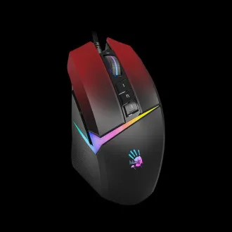 A4tech Bloody Mouse W60 Max Activated, hintergrundbeleuchtete Gaming-Maus, 12000 DPI, USB, Schwarz/Rot A4tech Bloody Mouse W60 Max Activated, hintergrundbeleuchtete Gaming-Maus, 12000 DPI, USB, Schwarz/Rot