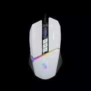 A4tech Bloody Mouse W60 Max Activated, beleuchtete Gaming-Maus, 12000 DPI, USB, Weiß