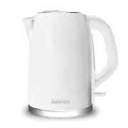 Salente IceQueen, elektrischer Wasserkocher 1, 7 l, Edelstahl, weiß