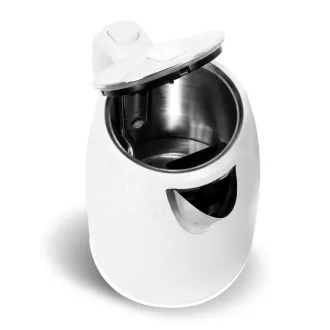 Salente IceQueen, elektrischer Wasserkocher 1, 7 l, Edelstahl, weiß