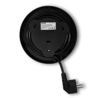Salente IceQueen, elektrischer Wasserkocher 1, 7 l, Edelstahl, schwarz