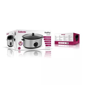 Salente HotPot, Schongarer, 6,5 l, Edelstahl