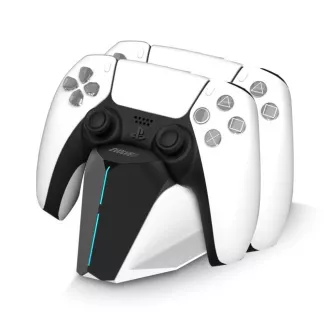 EVOLVEO DockCharge, Ladestation und Ständer für zwei PS5-Controller EVOLVEO DockCharge, Ladestation und Ständer für zwei PS5-Controller