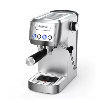 Salente Coffio, Hebel-Kaffeemaschine, Edelstahl
