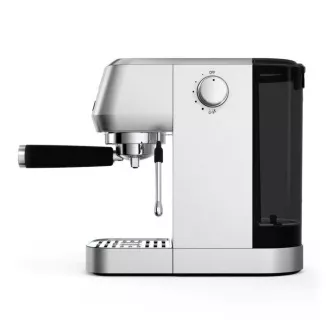 Salente Coffio, Hebel-Kaffeemaschine, Edelstahl