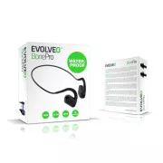 EVOLVEO BonePro MP3 32GB drahtloser Kopfhörer, Wangenknochen, schwarz