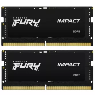 KINGSTON SODIMM DDR5 64GB (Kit von 2) 5600MT/s CL40 FURY Impact PnP