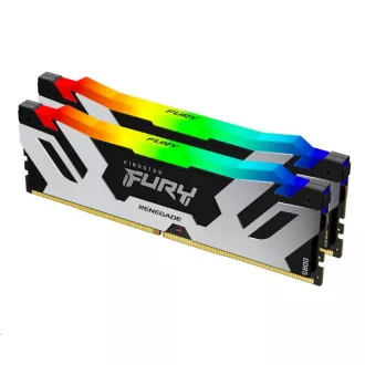KINGSTON DDR5 64GB DIMM (Kit mit 2) 6000MT/s CL32 FURY Renegade RGB KINGSTON DDR5 64GB DIMM (Kit mit 2) 6000MT/s CL32 FURY Renegade RGB