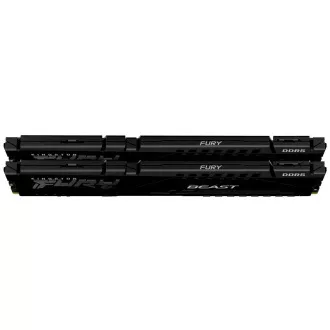 KINGSTON DDR5 32GB DIMM (Kit mit 2) 6000MT/s CL30 ECC FURY Beast EXPO Schwarz KINGSTON DDR5 32GB DIMM (Kit mit 2) 6000MT/s CL30 ECC FURY Beast EXPO Schwarz