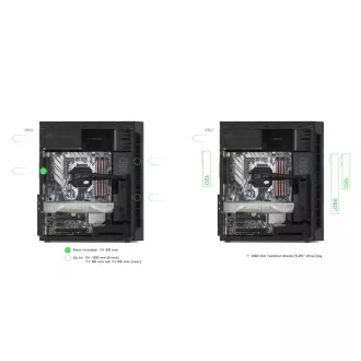 SilentiumPC MidT Armis AR1 Pure Black / SD-Leser / 2x USB 3.0 / 1x 80mm Lüfter / schwarz SilentiumPC MidT Armis AR1 Pure Black / SD-Leser / 2x USB 3.0 / 1x 80mm Lüfter / schwarz