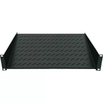 Intellinet Rack Shelf 19", Fixed Shelf, 1U, 150mm Tiefe, Frontmontage, max. Belastung 25kg, Schwarz Intellinet Rack Shelf 19", Fixed Shelf, 1U, 150mm Tiefe, Frontmontage, max. Belastung 25kg, Schwarz