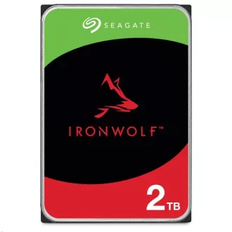 SEAGATE HDD 2TB IRONWOLF (NAS), 3.5", SATAIII, 5400 RPM, 256MB Cache