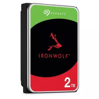 SEAGATE HDD 2TB IRONWOLF (NAS), 3.5", SATAIII, 5400 RPM, 256MB Cache