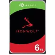 SEAGATE HDD 6TB IRONWOLF (NAS), 3.5", SATAIII, 5400 RPM, 256MB Cache, CMR