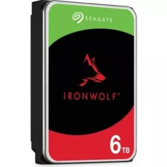 SEAGATE HDD 6TB IRONWOLF (NAS), 3.5", SATAIII, 5400 RPM, 256MB Cache, CMR