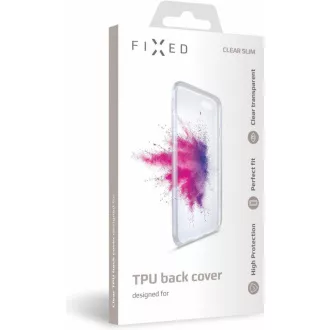 FIXED Gel-Rückseite für Apple iPhone 12/12 Pro, klar
