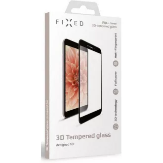 FIXED Schutzglas Full-Cover für Samsung Galaxy A12, schwarz
