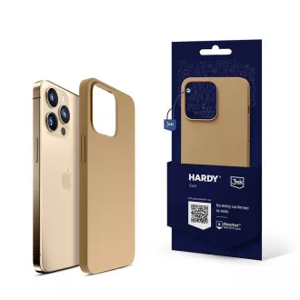 3mk Schutzhülle HARDY Silikon MagCase für Apple iPhone 14 Pro Max, Gold