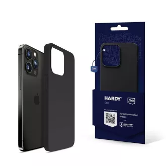 3mk Hardy Silicone MagCase für Apple iPhone 14 Pro, Graphit