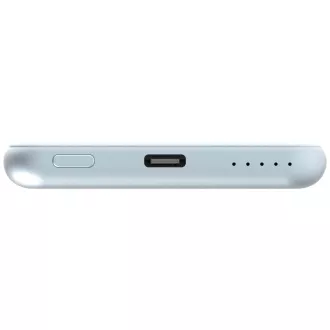 VERBATIM Powerbank Charge 'n' Go, Magnetisch, 5000 mAh, USB-C, Blau