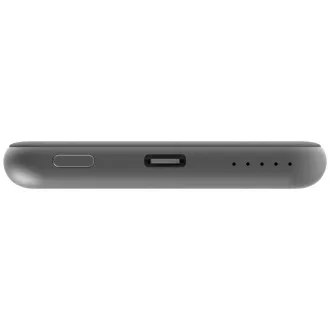 VERBATIM Powerbank Charge 'n' Go, Magnetisch, 5000 mAh, USB-C, Grau