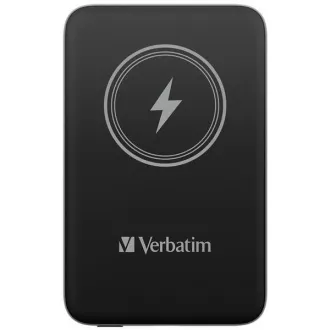 VERBATIM Powerbank Charge 'n' Go, Magnetisch, 10000 mAh, USB-C, Schwarz