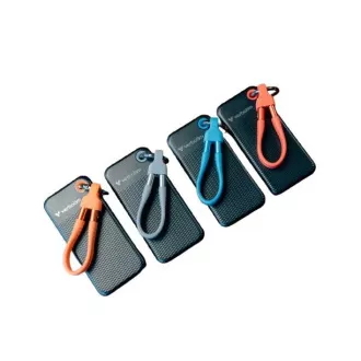 VERBATIM Externe SSD 1TB Pocket USB3.2 Gen 2, schwarz/orange