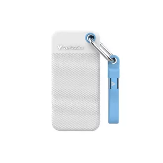 VERBATIM Externe SSD 1TB Pocket SSD, USB-C, Weiß