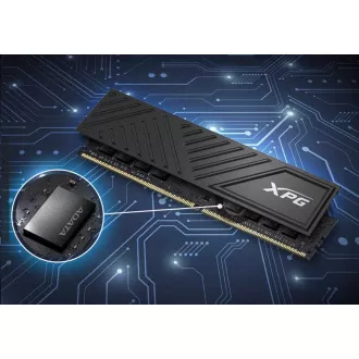 ADATA XPG DIMM DDR4 16GB 3200MHz CL16 GAMMIX D35 Speicher, Single Color Box, Schwarz ADATA XPG DIMM DDR4 16GB 3200MHz CL16 GAMMIX D35 Speicher, Single Color Box, Schwarz