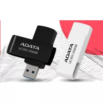 ADATA Flash-Laufwerk 256GB UC310, USB 3.2, schwarz