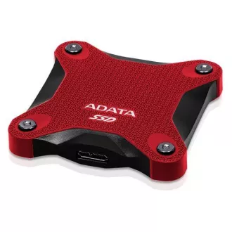 ADATA Externe SSD 512GB SD620, USB Micro-B, USB 3.2 Gen 2, R:520/W:460MB/s, rot ADATA Externe SSD 512GB SD620, USB Micro-B, USB 3.2 Gen 2, R:520/W:460MB/s, rot