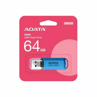 ADATA Flash-Laufwerk 64GB C906, USB 2.0, blau