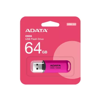 ADATA Flash-Laufwerk 64GB C906, USB 2.0, rosa