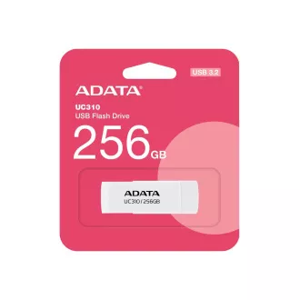 ADATA Flash-Laufwerk 256GB UC310, USB 3.2, weiß