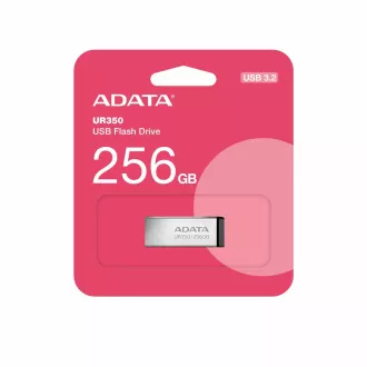 ADATA Flash Drive 256GB UR350, USB 3.2, silber-schwarz