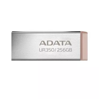 ADATA Flash Drive 256GB UR350, USB 3.2, silber-braun