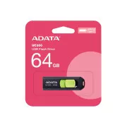 ADATA Flash Drive 64GB UC300, USB-C 3.2, schwarz-grün