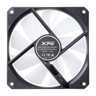 ADATA XPG Lüfter VENTO R, Invertiert, 120mm, ARGB, PWM, schwarz