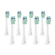 TrueLife SonicBrush Clean-Serie Bürstenköpfe, Standard, weiß, 8er-Pack