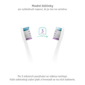 TrueLife SonicBrush Clean-Serie Bürstenköpfe „Sensitive“ in Weiß, 8er-Pack