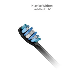 TrueLife SonicBrush Clean-Serie Bürstenköpfe „Whiten“, schwarz, 8er-Pack
